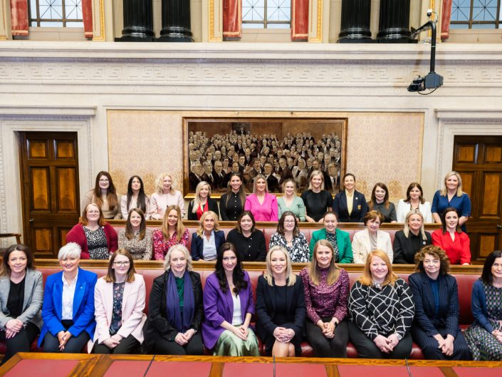 Stormont Assembley - Female MLAs Celebrating International Women's Day