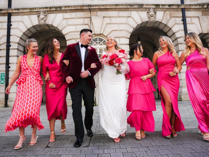 Aimee and Jonny Belfast City Centre Wedding Belfast City Hall